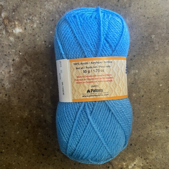 PATONS ASTRA YARN 1.75 oz 161 yds MEDIUM BLUE - Picture 4 of 4